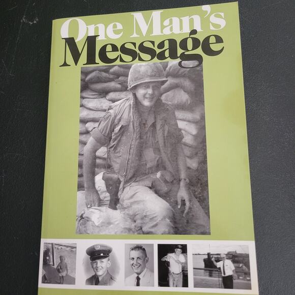 One Man's Message by Hudson McDonald, PE USA (Ret) Paperback Book Signed - Picture 8 of 9